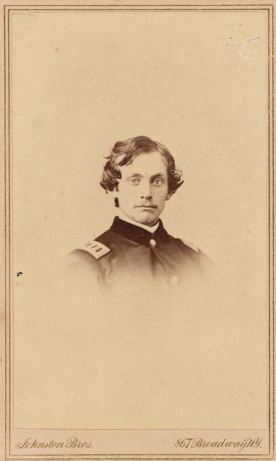Kapitein James Gillette, ca. 1864 (foto) door Johnston brothers