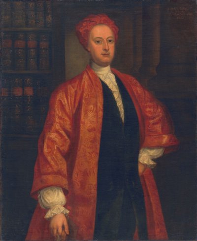 Onbekende man, genaamd John Gay door Jonathan Richardson