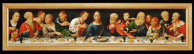 Altaarstuk van de ontmaagding van Christus ... door Joos van Cleve