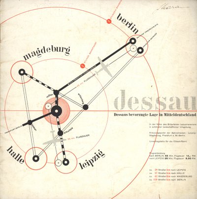 Dessau: op de Grond van Oude Cultuur, 1931 door Joost Schmidt