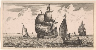 Ontvangst van de post op zee door Joost van Geel