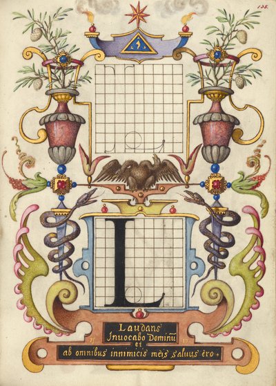 Handleiding voor het construeren van de letter L door Joris Hoefnagel