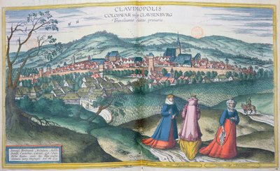 Kaart van Claudiopolis, uit 