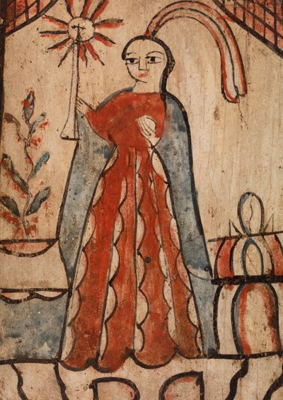 Heilige Barbara (Santa Barbara) door José Benito Ortega