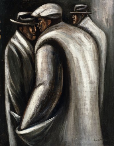 De Werklozen, ca. 1928-30 door José Clemente Orozco
