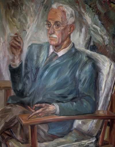 Olie van Jesus Marti door José Moreno Villa