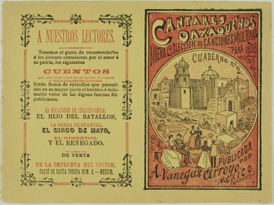 Oaxacan-Lieder door José Guadalupe Posada