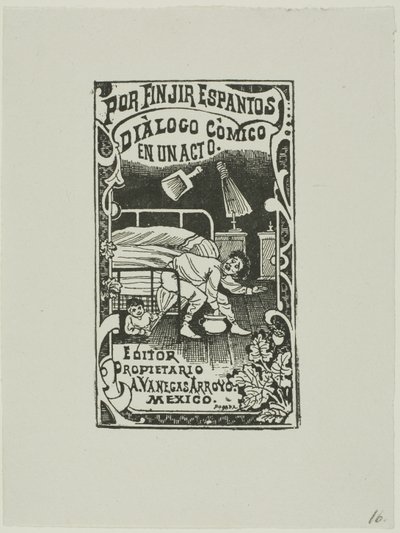 Doen alsof ze Geesten zijn door José Guadalupe Posada
