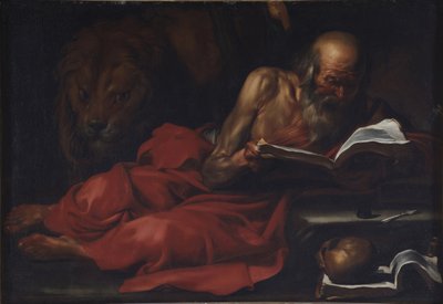 Sint Hiëronymus door Jose de Ribera