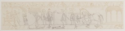 [Scène uit het Tapijt van Bayeux]. door Josef Albert