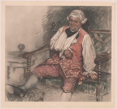 Richard Mayr door Josef Engelhart