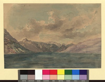 De Traunsee door Josef Kriehuber