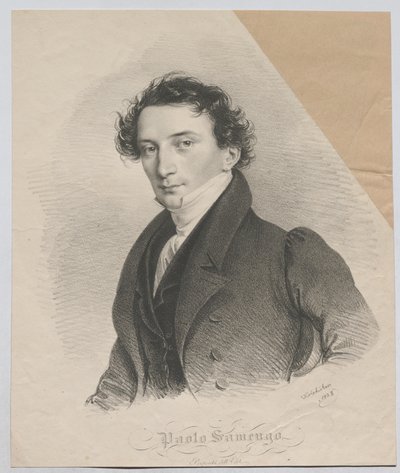 Paolo Samengo door Josef Kriehuber