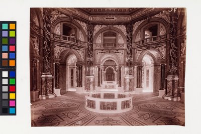 1., Maria-Theresien-Platz – Kunsthistorisch Museum – Binnenaanzicht – Koepelzaal op de eerste verdieping door Josef Löwy