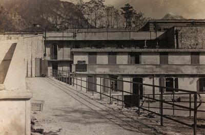 het fort van Chiusaforte door Josef Zohles