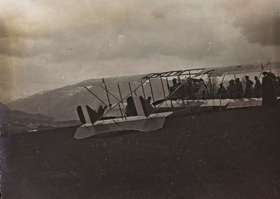 Album "Meine weltkriegs - Erinnerungen South-West Front (Karinthië, Italië, Zuid-Tirol) 31/03/1915-12/11/1918 - Josef Zohles Wien": Oostenrijkse soldaten met een mi door Josef Zohles