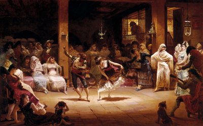 De dans van de olielamp door Josep Llovera Bofill