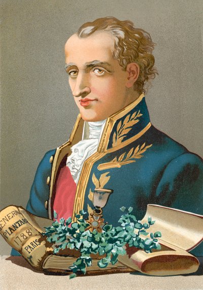Antoine Laurent de Jussieu door Josep or Jose Planella Coromina