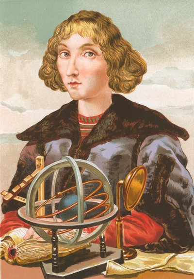 Nicolaus Copernicus door Josep or Jose Planella Coromina