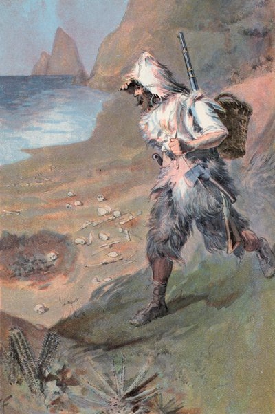 Robinson Crusoe: Ik ben vervuld van afschuw door Joseph (after) Finnemore