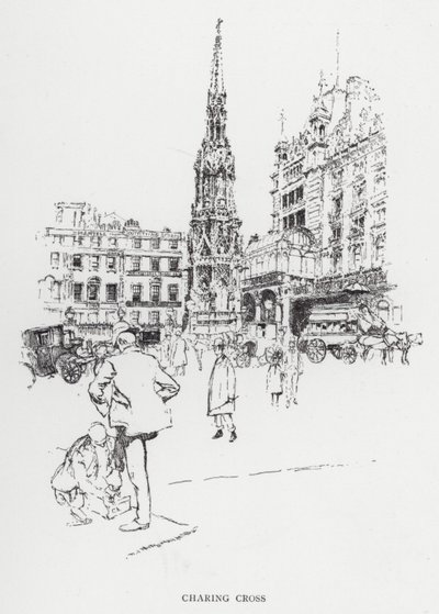 Charing Cross door Joseph (after) Pennell