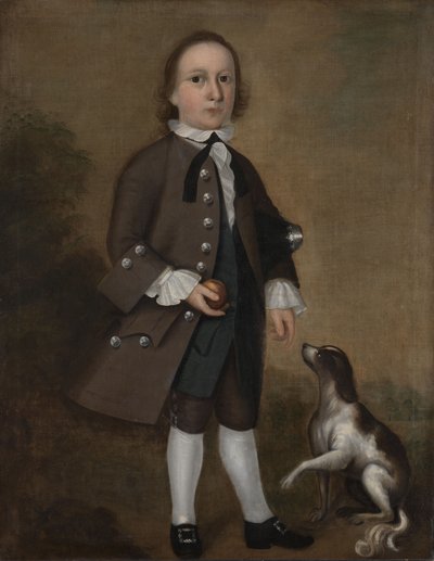 Jeremiah Belknap, c.1758 door Joseph Badger
