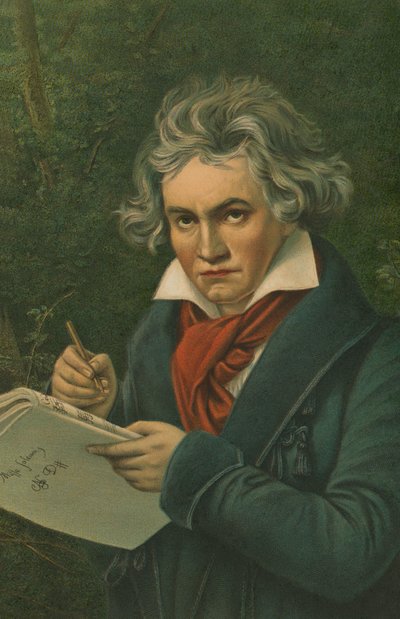 Ludwig van Beethoven door Joseph Carl Stieler