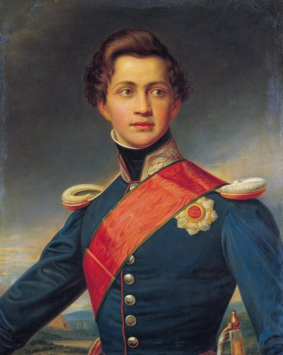 Portret van Otto, koning van Griekenland door Joseph Carl Stieler