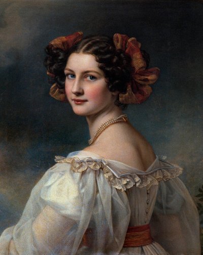 Portret van Augustine door Joseph Carl Stieler
