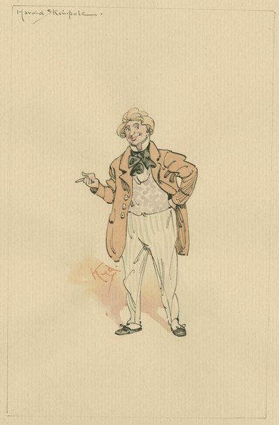 Harold Skimpole, c.1920s door Joseph Clayton Clarke