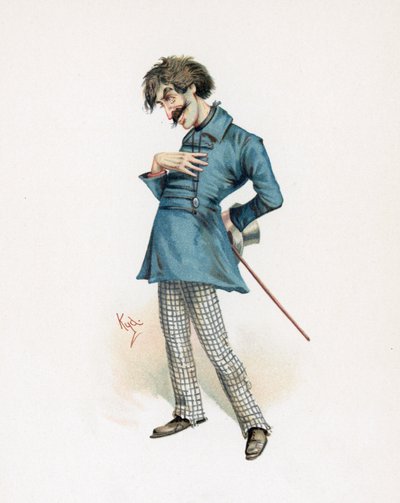 Montague Tigg, illustratie uit 