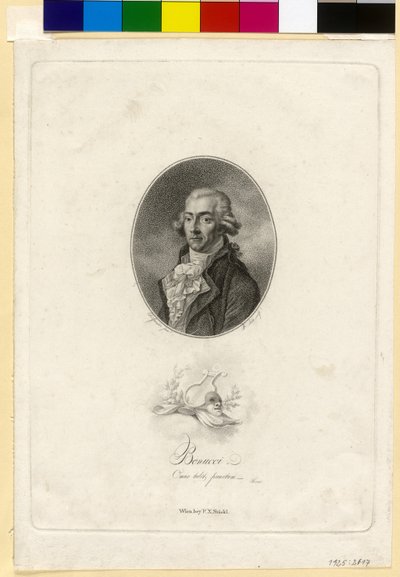 Francesco Benucci door Joseph Dorffmeister