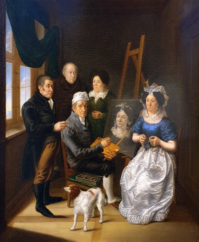 Duits: Zelfportret Joseph Dorn Zelfportret Joseph Dorn door Joseph Dorn