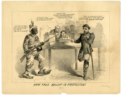Hoe Vrije Stemming wordt Beschermd, 1864 door Joseph E. Baker