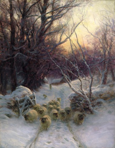 De Zon had de Winterdag Gesloten door Joseph Farquharson
