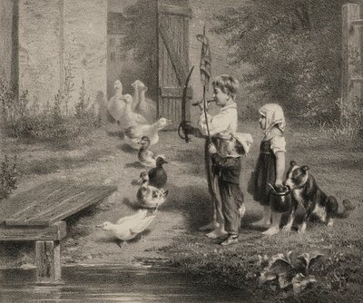 De troepen beoordelen door Joseph Foxcroft Cole