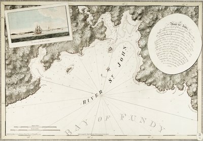 De rivier St. John door Joseph Frederick Wallet DesBarres