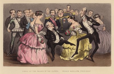 Een Bal in het Paleis van de Elysee door Joseph Grego