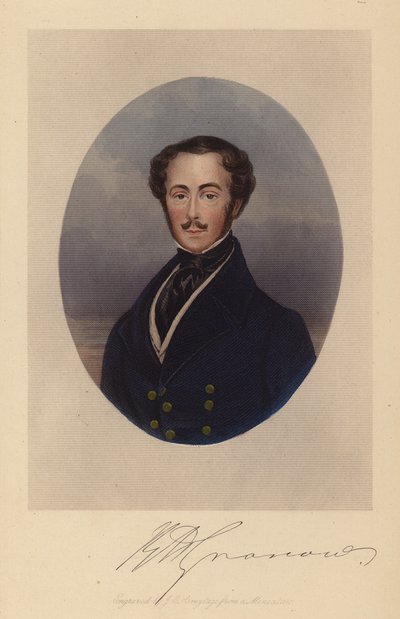 Rees Howell Gronow, of Kapitein Gronow door Joseph Grego