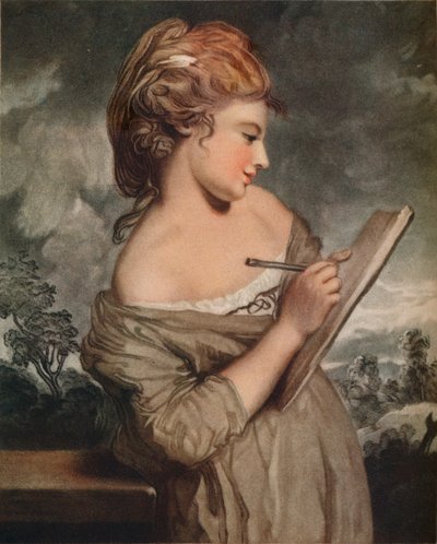 Elizabeth Deane, Ontwerp, c1794 door Joseph Grozer