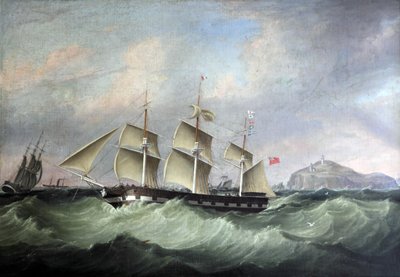 De Charlotte bij de Oude Hoofd van Kinsale door Joseph Heard