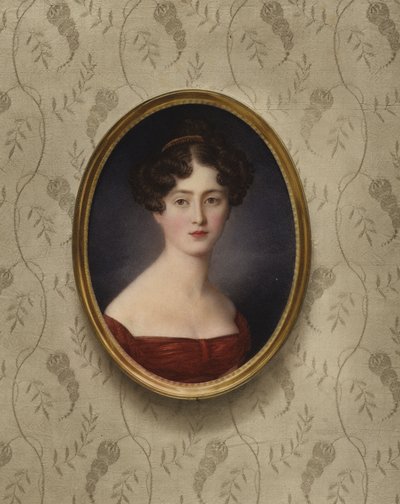 Portret van Babette Horschelt, geboren Eckner door Joseph Heigel