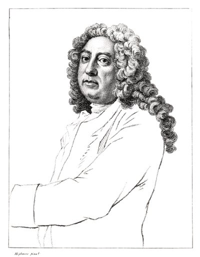 Sir James Thornhill (1676-1734) door Joseph Highmore