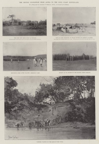 De Britse Expeditie van Accra naar het Binnenland van de Goudkust door Joseph Holland Tringham