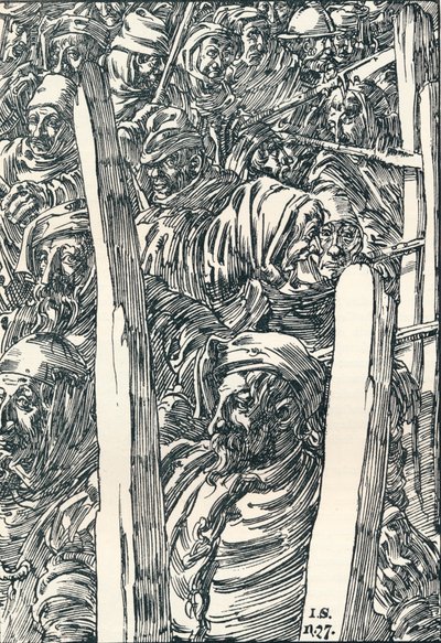 De Boerenopstand door Joseph Kaspar Sattler