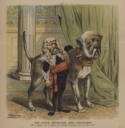 De kleine republikeinse Lord Fauntleroy door Joseph Keppler