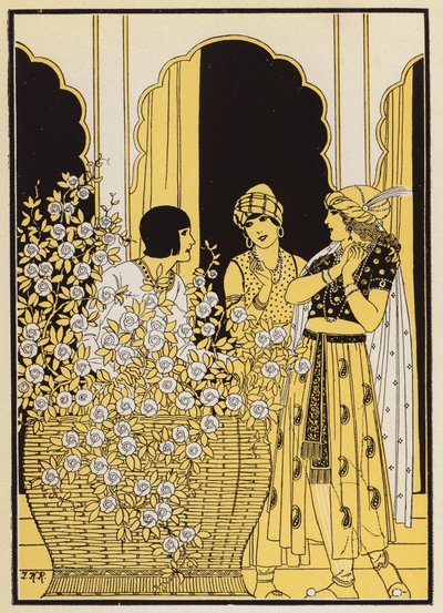 Floire et Blancheflor door Joseph Kuhn Regnier