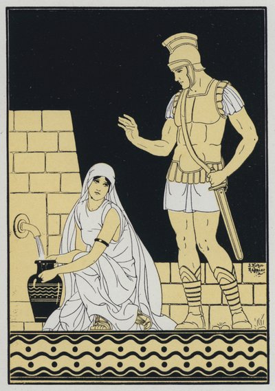 Geschiedenis van een Vestaalse maagd en een gedoofde vlam door Joseph Kuhn Regnier