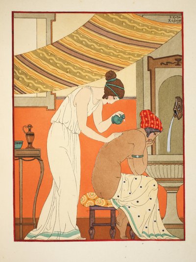 Moet de wonden met olie zalven, illustratie uit 