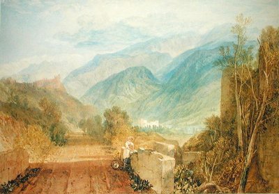 Bonneville, ca. 1803 door Joseph Mallord William Turner